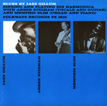 the album cover for Jazz Gillum - Blues By Jazz Gillum Singing Playing His Harmonica