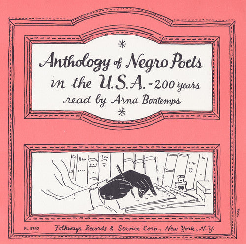 the album cover for Arna Bontemps - Anthology of Negro Poets in the U.S.A. - 200 Years