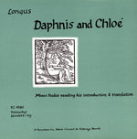 the album cover for Moses Hadas - Longus - Daphnis and Chloe: Moses Hadas