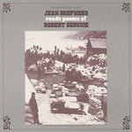 the album cover for Jean Shepherd - Jean Shepherd Reads Poems of Robert Service