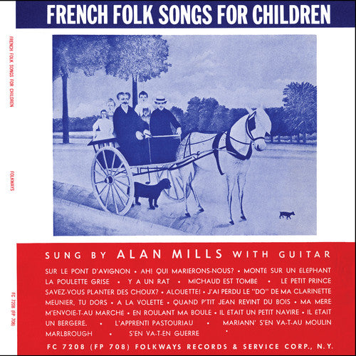 アラン・ミルズ - 子供向けフランス民謡（CD）