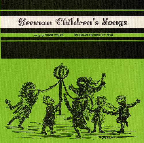 the album cover for Ernst Wolff - German Children's Songs, Vol. 1