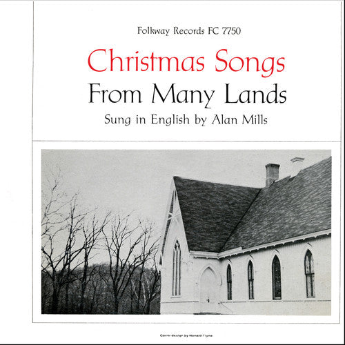 the album cover for Alan Mills - Christmas Songs from Many Lands