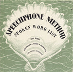 the album cover for Hazel P. Brown - Speechphone Method: Spoken Word List