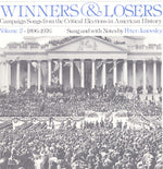 the album cover for Peter Janovsky - Winners and Losers: Campaign Songs 2