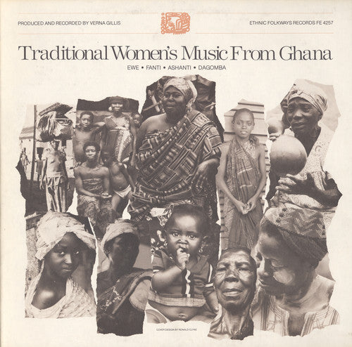 the album cover for Traditional Womens Music From Ghana Ewe Fanti As - Women's Music Ghana / Various