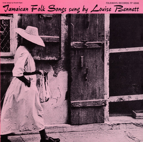 the album cover for Louise Bennett - Jamaican Folk Songs