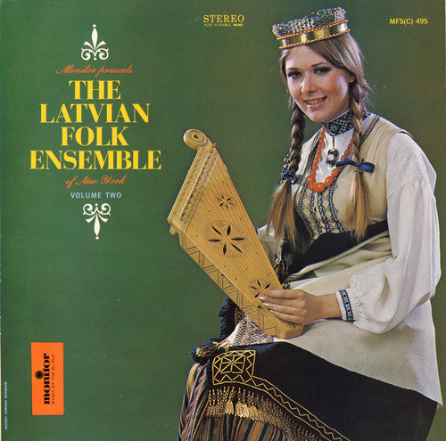 the album cover for Latvian Folk Ensemble Of New York - Latvian Folk Ensemble of New York, Vol. 2