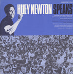 the album cover for Huey Newton P - Huey Newton Speaks