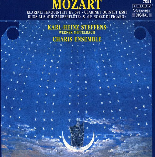 the album cover for W.A. Mozart - Quintet KV 581 Duos from Diezauberflote KV 620