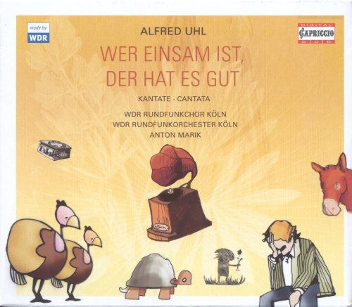 the album cover for Anton Marik - Wer Einsam Ist Der Hat Es Gut