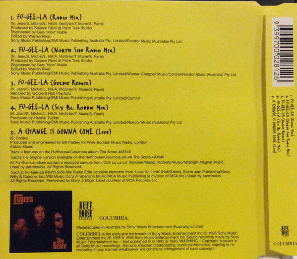 Fugees : Fu-Gee-La (CD, Single)