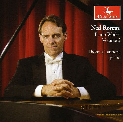 the album cover for N. ROREM - Piano Works 2