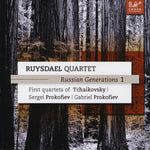 the album cover for Ruysdael Quartet - Russian Generations 1