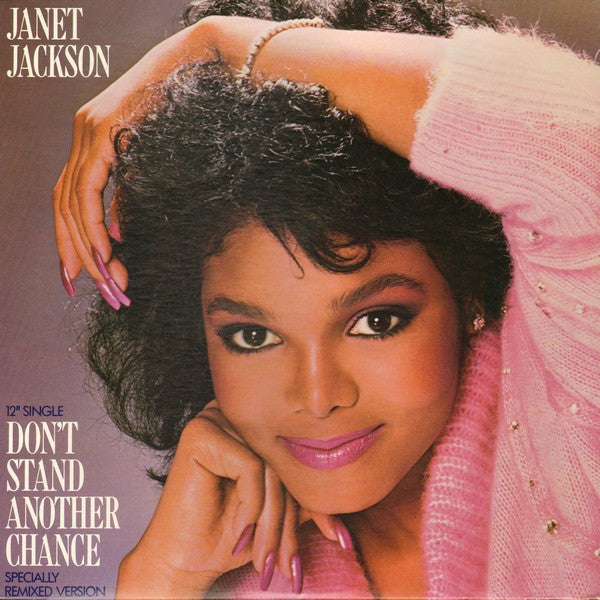 Janet Jackson : Don't Stand Another Chance (12", Maxi)