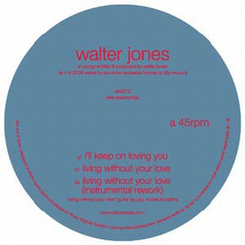 the album cover for Walter Jones - I'll Keep on Loving You