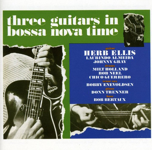 the album cover for Herb Ellis - Three Guitars in Bossa Nova Time