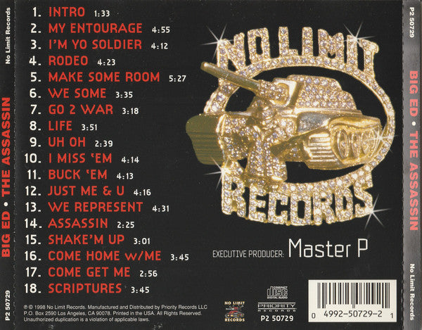 Big Ed (2) : The Assassin (CD, Album)