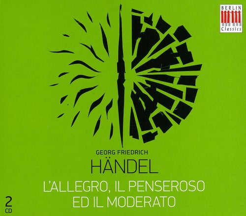the album cover for G.F. Handel - L'allegro Il Penseroso Ed Il Moderato