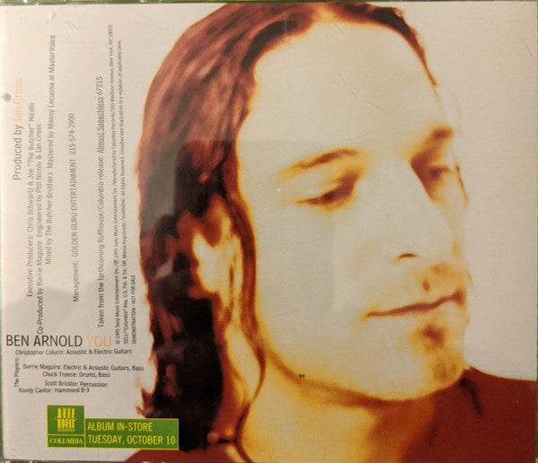Ben Arnold : You (CD, Single)