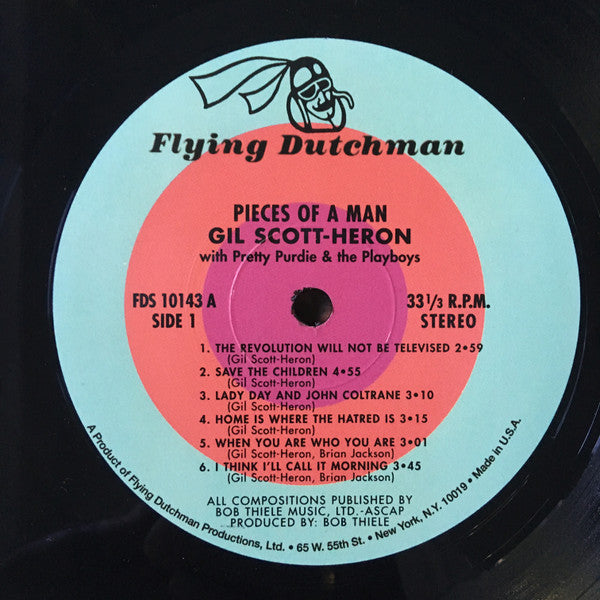 Gil Scott-Heron : Pieces Of A Man (LP, Album, RE, Gat)
