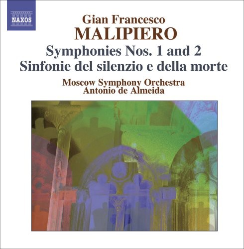 the album cover for Antonio De Almeida - Symphonies 2 Nos 1 & 2
