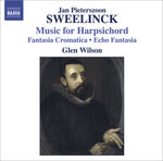 the album cover for Glen Wilson - Music for Harpsichord Fantasia Cromatica
