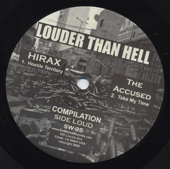 Various : Louder Than Hell (7", Comp)