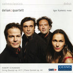 the album cover for R. SCHUMANN - String Quartet A minor Op. 41