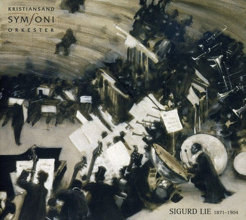 the album cover for S. Lie - Concerto Piece for Violin & Orchestra