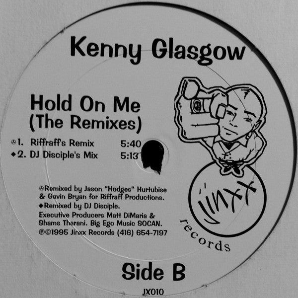 Kenny Glasgow : Hold On Me (The Remixes) (12")