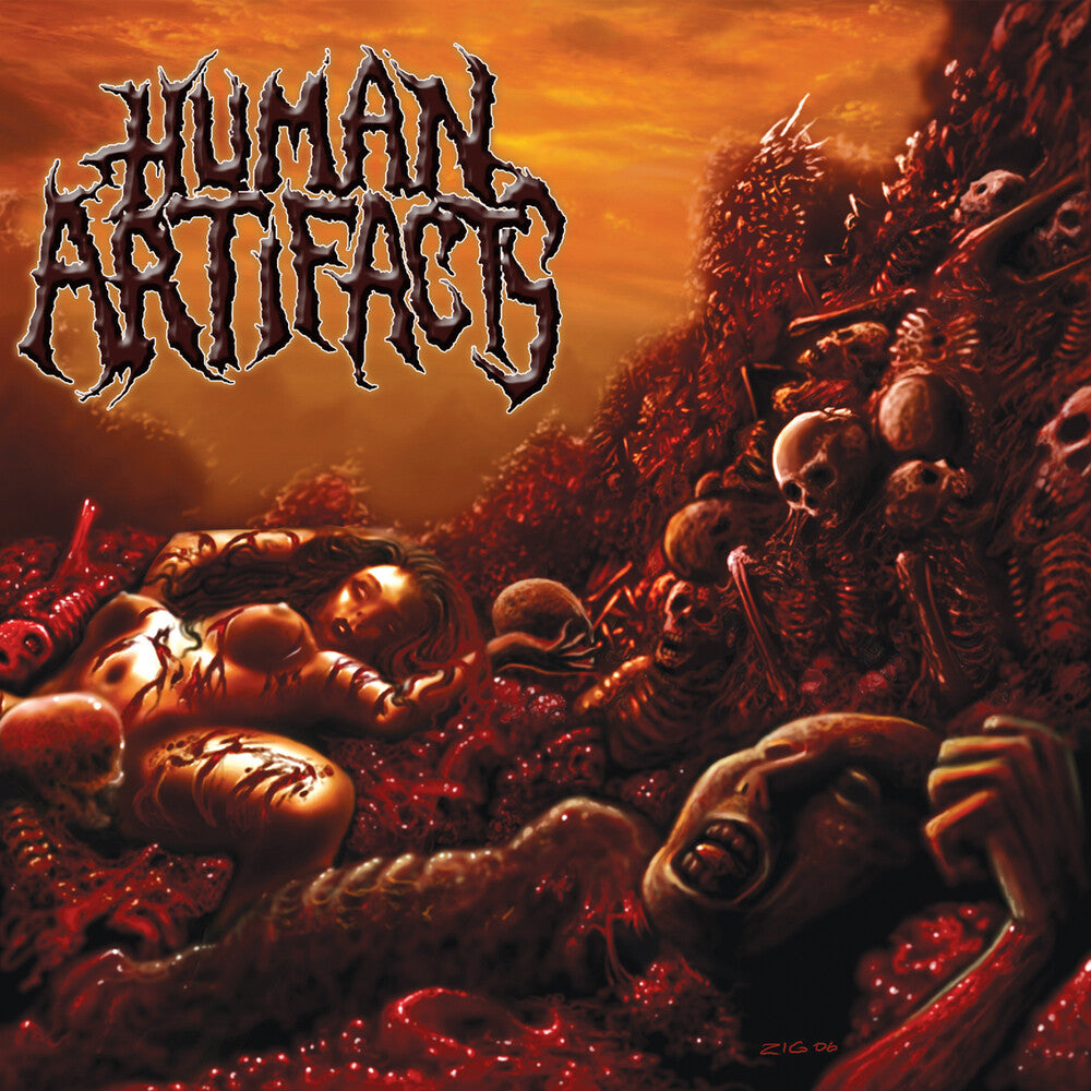 the album cover for Human Artifacts - Principles of Sickness