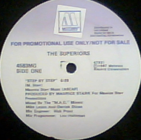 The Superiors* : Step By Step (12", Promo)
