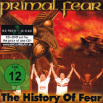the album cover for Primal Fear - History Of Fear [Import]