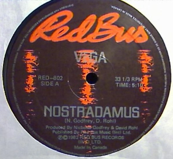 Vega (6) : Nostradamus / Chinatown (12")