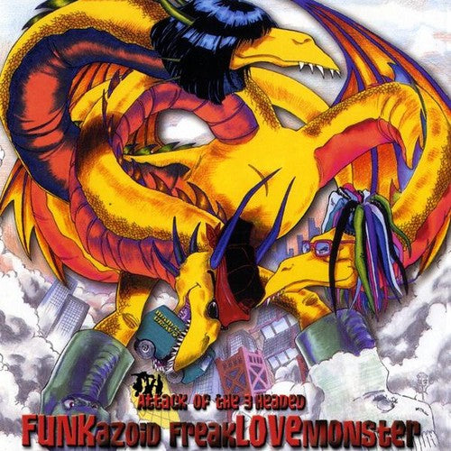 the album cover for Mama's Gravy - Attack of the 3 Headed Funkazoid Freaklovemonster