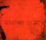 the album cover for Hiems - Worship or Die