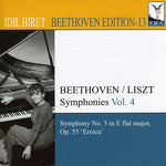 the album cover for Idil Biret - Idil Biret Beethoven Edition 13: Symphonies 4