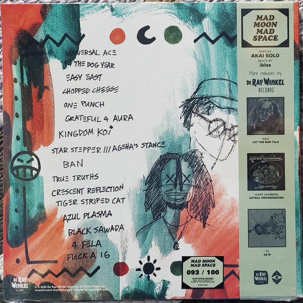 Mad Moon (2) : Mad Space (LP, Album, Ltd, Gre)
