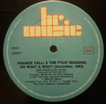 The Four Seasons Featuring Frankie Valli : Oh What A Night (December, 1963) (Ben Liebrand Re-Mix 1988) (12")