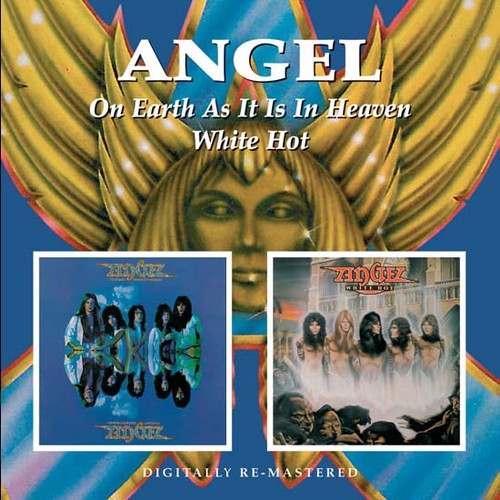 the album cover for Angel - On Earth As It Is In Heaven/White Hot [Import]