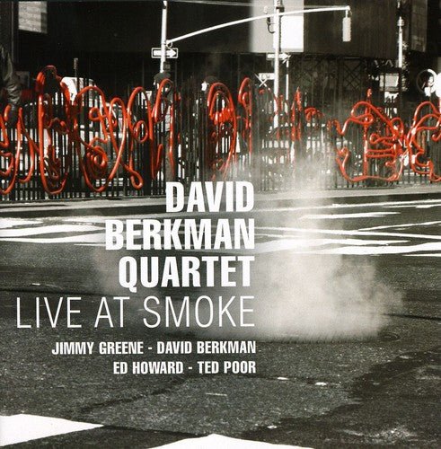 the album cover for David Berkman - Live at Smoke