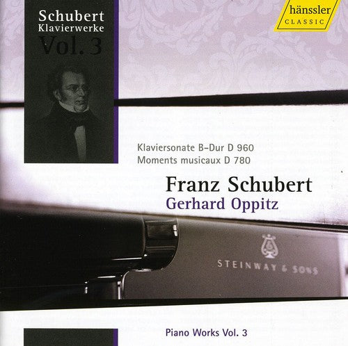the album cover for Gerhard Oppitz - Piano Works 3