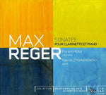 the album cover for M. REGER - Clarinet Sonatas [Digipak]