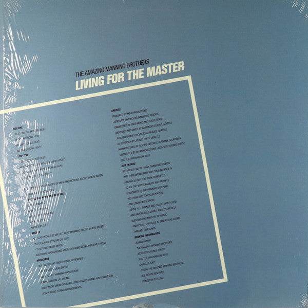The Amazing Manning Brothers : Living For The Master(LP)