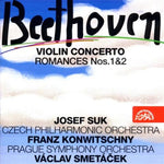 the album cover for Beethoven / Konwitschny / Smetacek - Violin Concerto D, Op 61