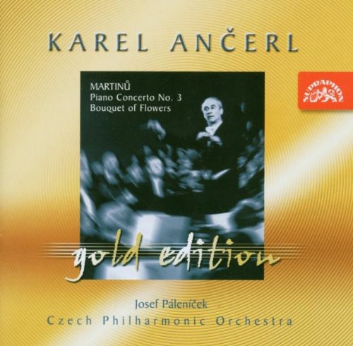 the album cover for Palenicek/Czech PO/Choir/Ance - Ancerl Gold Edition 12: Piano Concerto