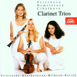 the album cover for Peterkova/Demeterova/Cibulkova - Clarinet Trios
