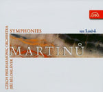 the album cover for Jiri Belohlavek - Symphony 3 H 299 / Symphony 4 H 305