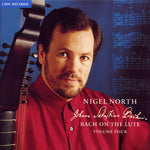 the album cover for J Bach S / North - Lute Suites 4